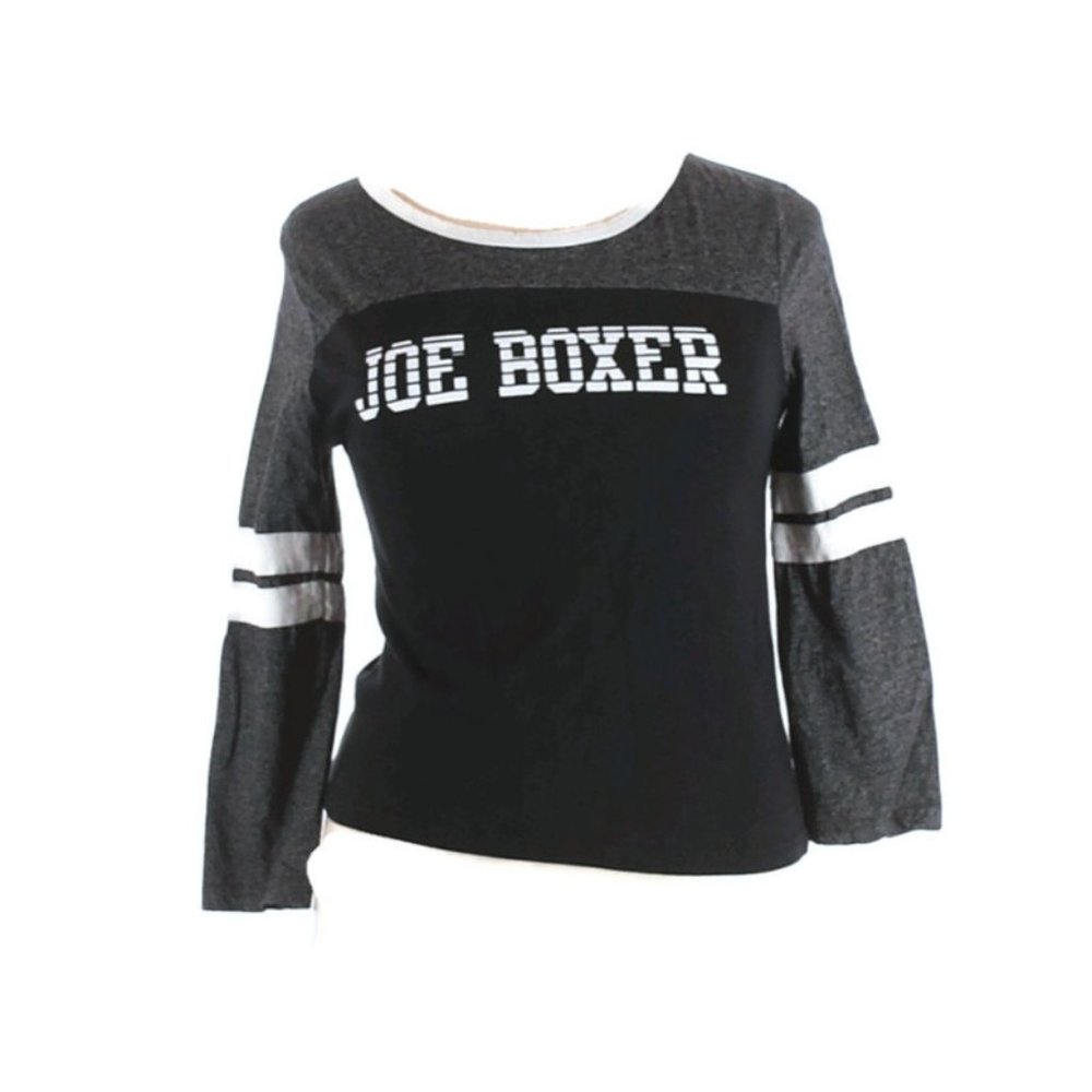 Joe Boxer XL T Shirt Long Sleeve, Logo on front